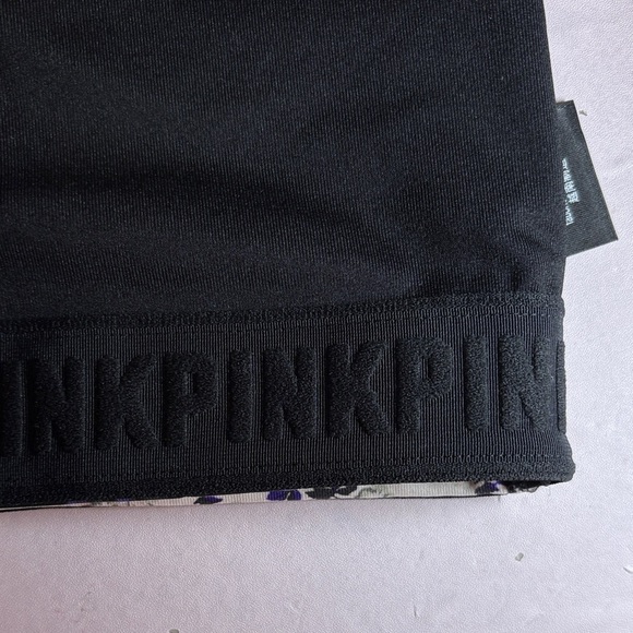 Floral Sports Bra with Logo - Picture 10 of 12